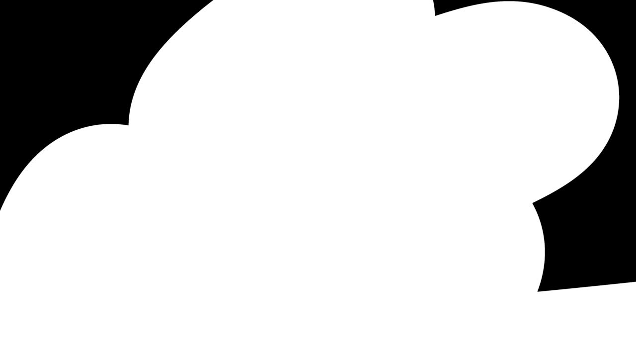 hermosos gradientes con tonos de rojo amarillo fluyen a lo largo de una línea o tubo elegantemente retorcido. hermoso fondo de diseño plano moderno, animación de bucle liso de gradiente líquido en 4k. luma mate como alfa