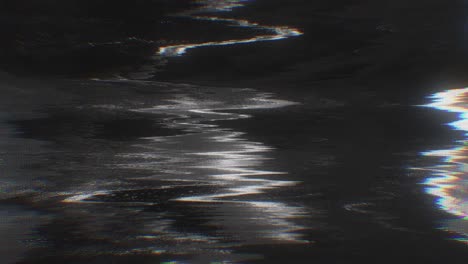 diseño único abstracto animación digital ruido de píxeles error de fallo daño de video