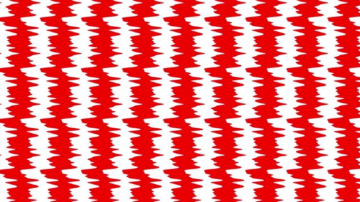 Animazione motion graphics di un loop di materiale con onde sottili