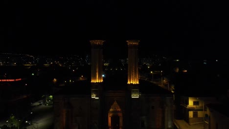 the double minaret madrasah