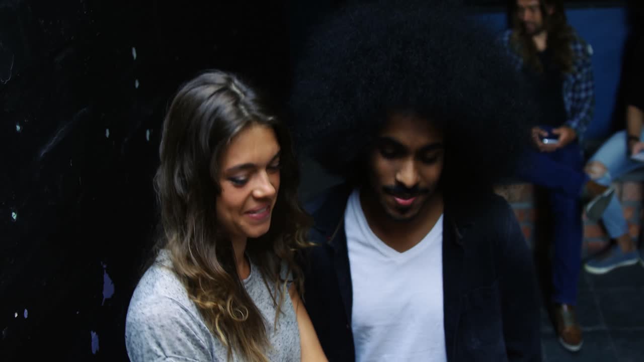 셀카를 찍는 커플, 4k 4k