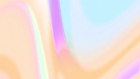 animation of slowly moving pastel orange, pink and blue organic viscous forms