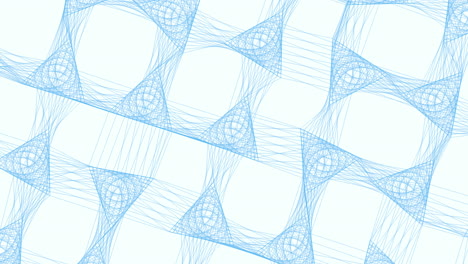 patrón azul y blanco de líneas y curvas, posiblemente un papel tapiz o diseño de tela