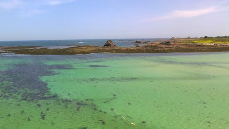 Stunning Clear Ocean Water and Rocky Coastline