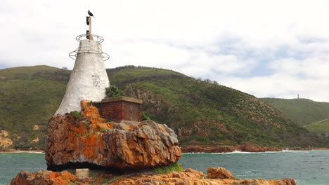 panoramic views of one of the most dangerous crossings in the world, the knysna heads from fountain head