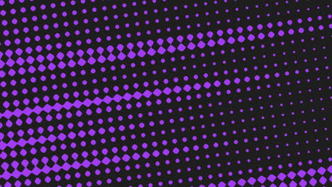 patrón de puntos púrpuras monocromáticos en filas