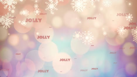 animation of christmas greetings text over christmas snowflakes and decoration