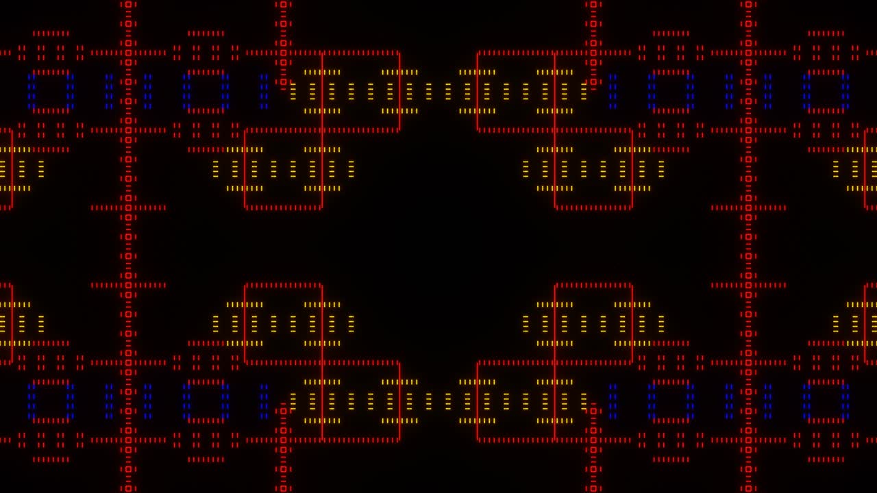 Hintergrund eines blinkenden Pixelmosaiks