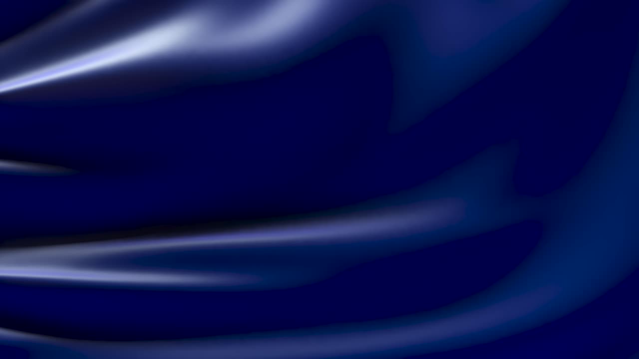 파란 실크 드레이프