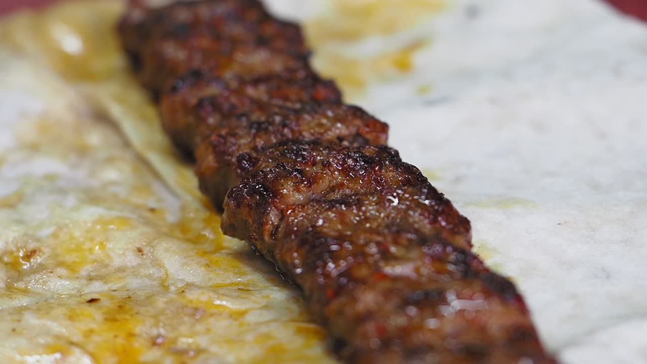 Delizioso kebab alla griglia