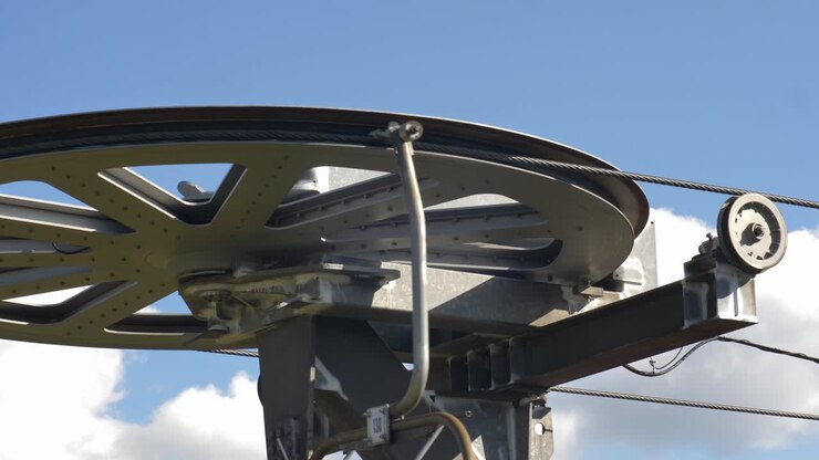 Cable Car Lifting Wheel Mechanism