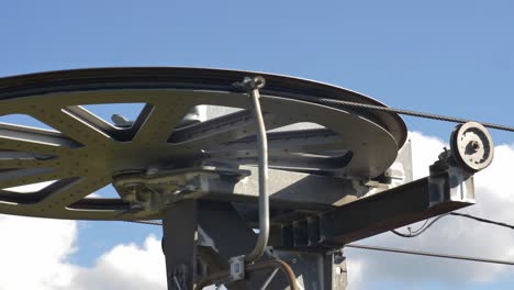 mecanismo de rueda de elevación del teleférico