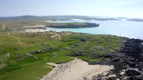 slyne head beach, clifden, connemara, county galway, ireland, july 2021