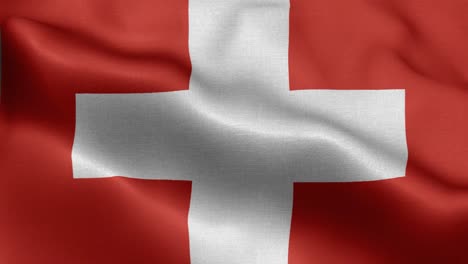 Waving-loop-4k-National-Flag-of-Switzerland