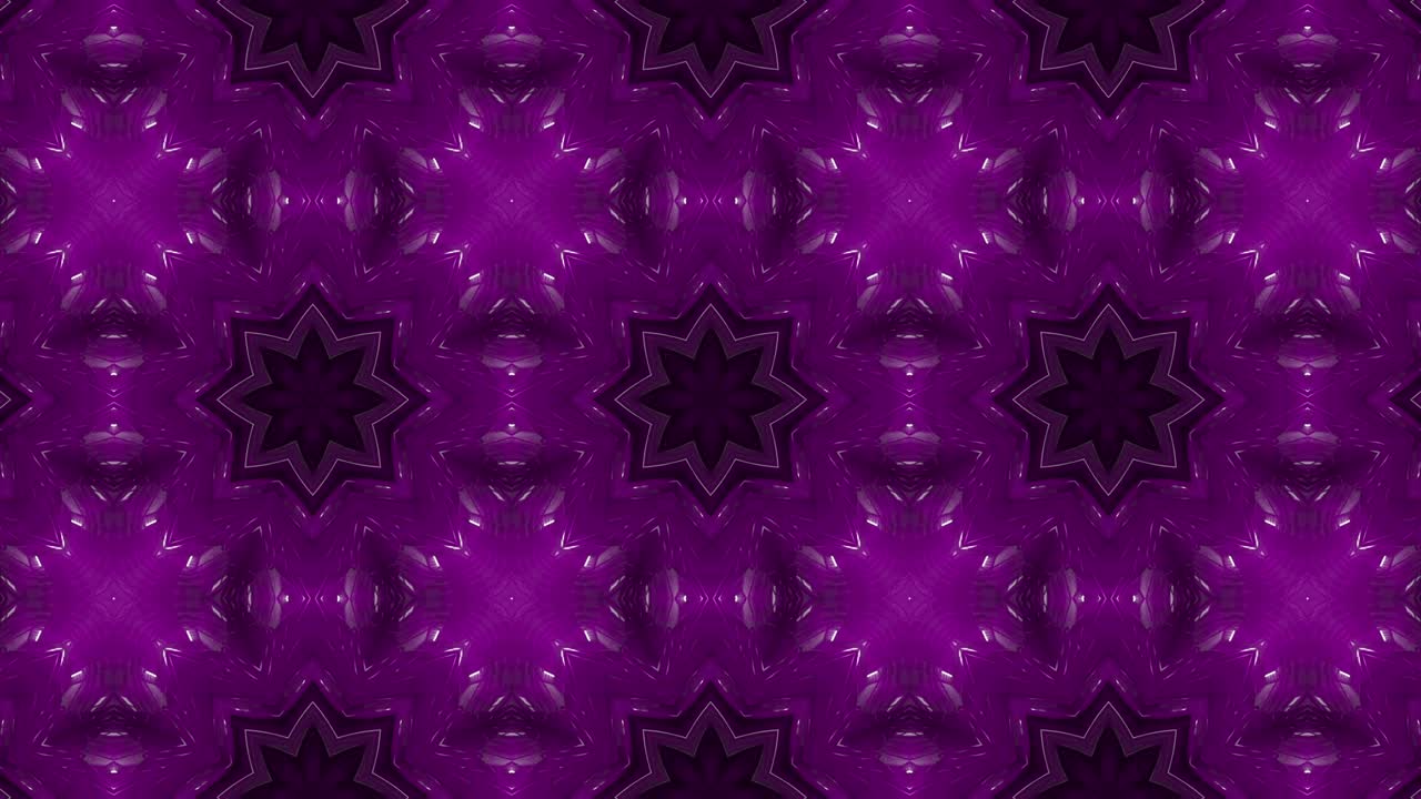 3D-Loop Abstrakter, reich verzierter dekorativer Hintergrund. Hypnotisches Kaleidoskop.