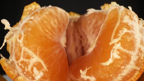 close-up pile of tangerine