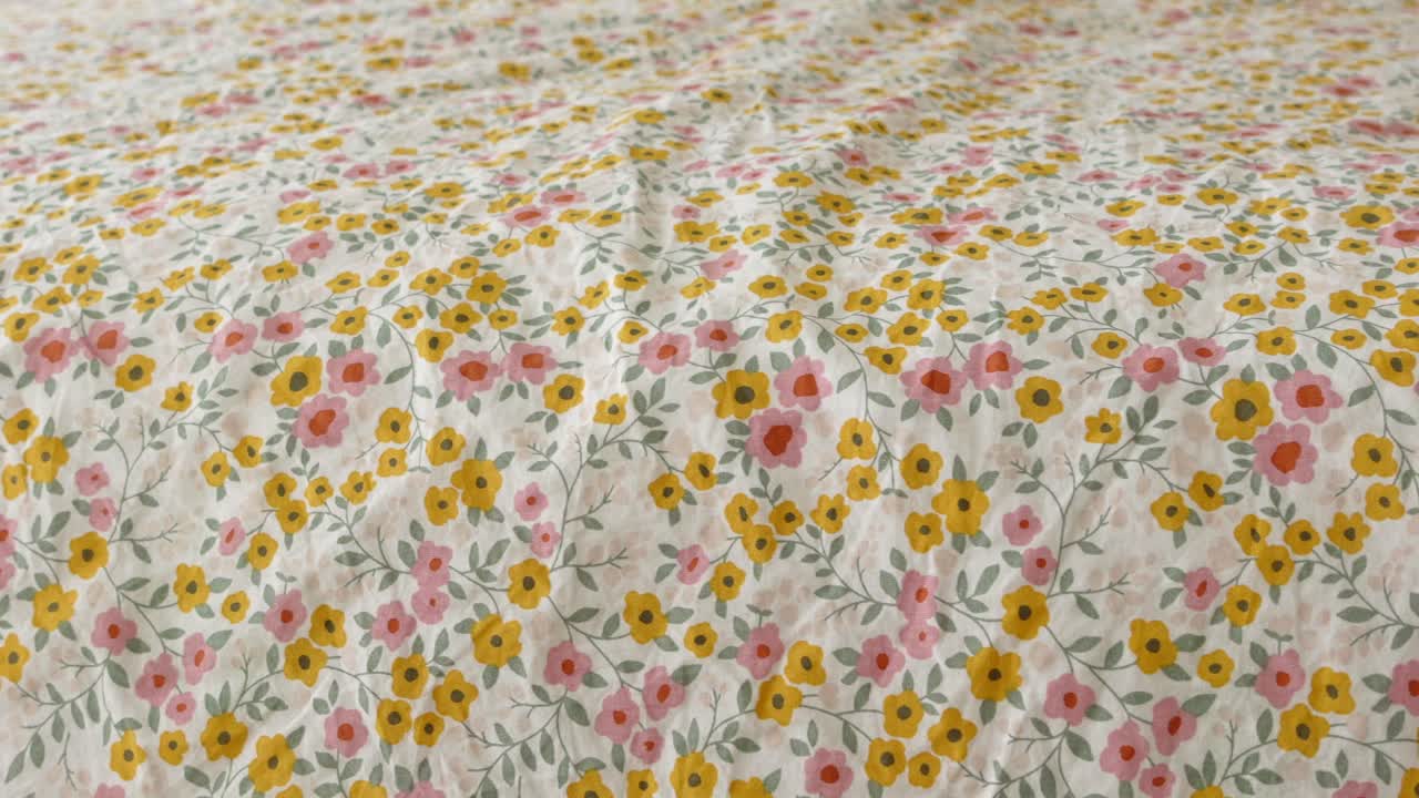 꽃 침대 패턴