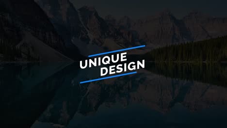 motivational landscape video graphics