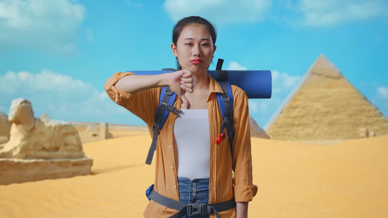 Tourist Disappointed by Trip to Egypt