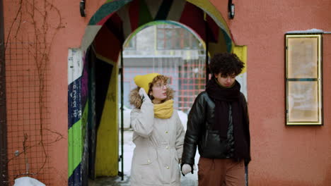 novias en la calle
