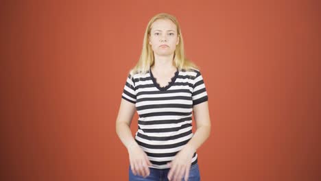 the woman who said she didn't know.