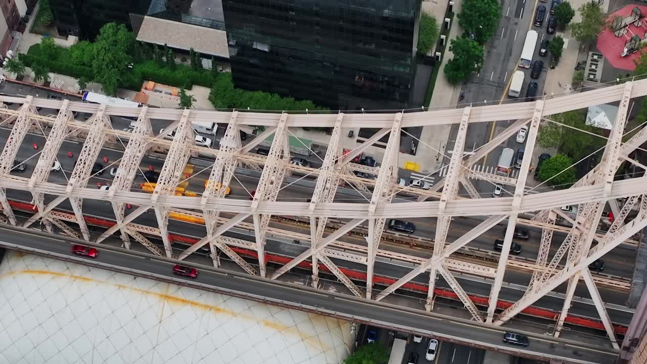 Drones capture busy streets and iconic architecture in New York City