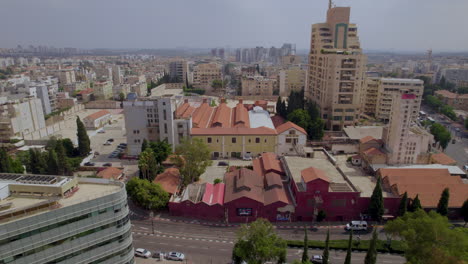 The-old-Carmel-Winery-manufacturer-in-Rishon-Lezion,-It-was-built-in-1890-by-Baron-Edmond-de-Rothschild