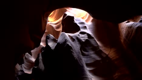 stabilized shot .the antelope canyon.