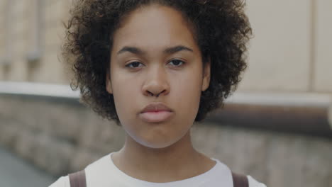 portrait of a young woman
