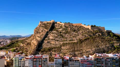 imágenes aéreas de abejón 4k de alicante españa