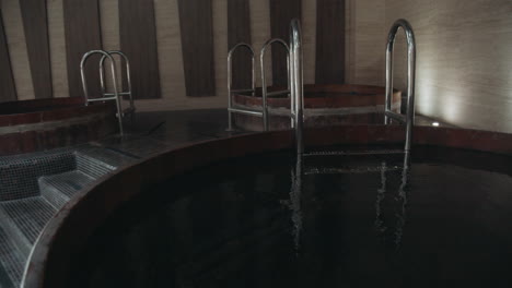 Whirlpool-bathtubs-in-spa-zone.-Luxury-hydrotherapy-center-in-health-resort.