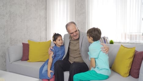 Grandpa-hugging-his-grandchildren.