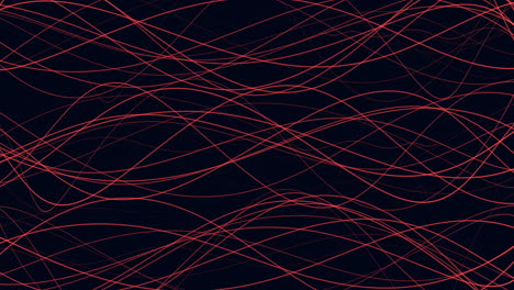 motion red spiral lines on dark space