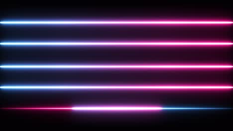 fondo de líneas brillantes de neón abstractas
