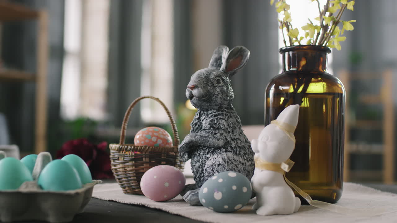 Easter Eggs and Bunny Ornaments