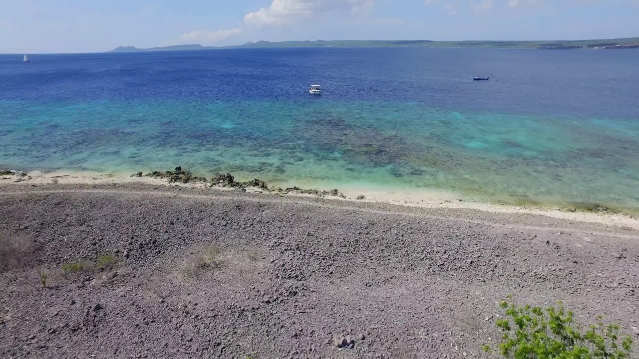 Coastal Landscape with Boats on the Sea