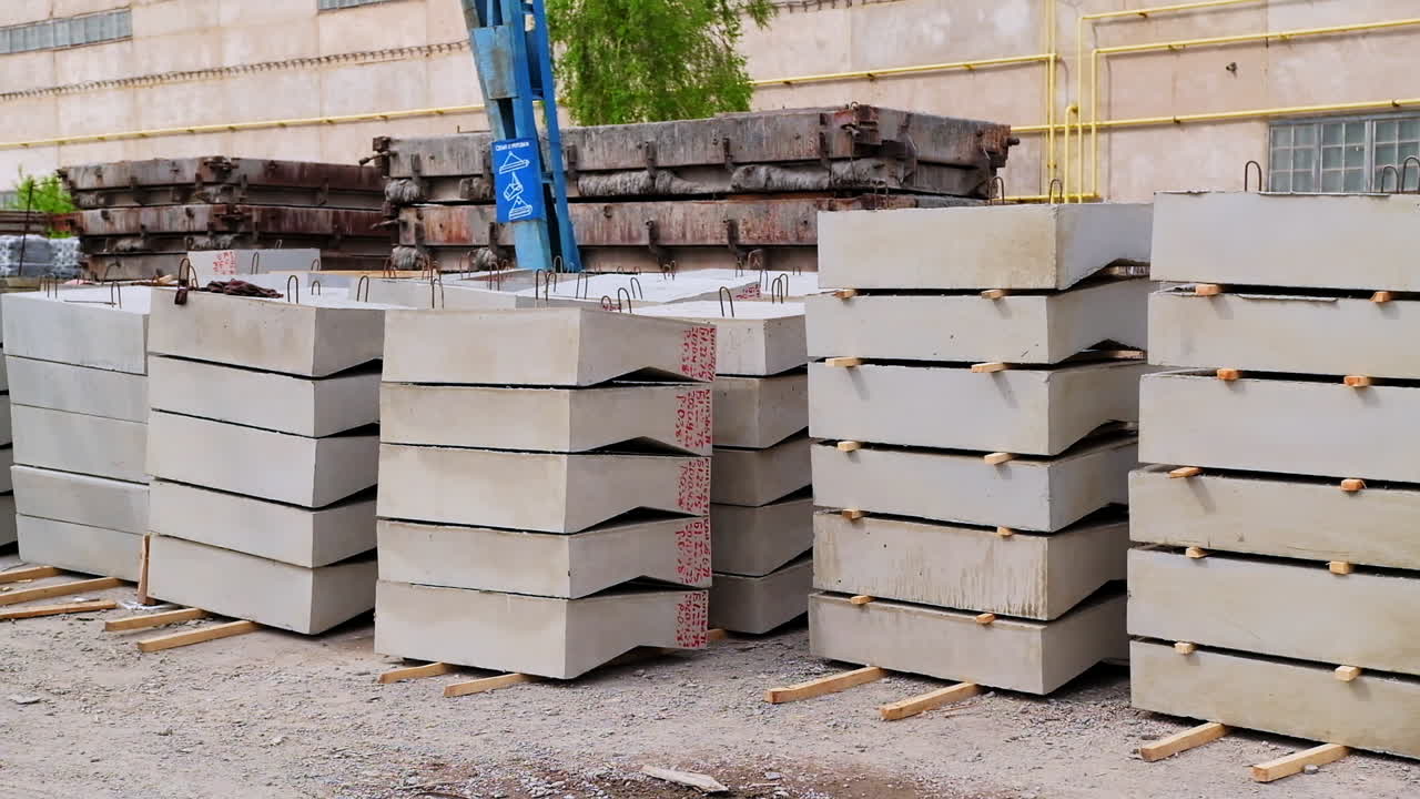 Many Wave Dissipating Concrete Blocks at The Sea or Ocean. Landscape, Nobody.