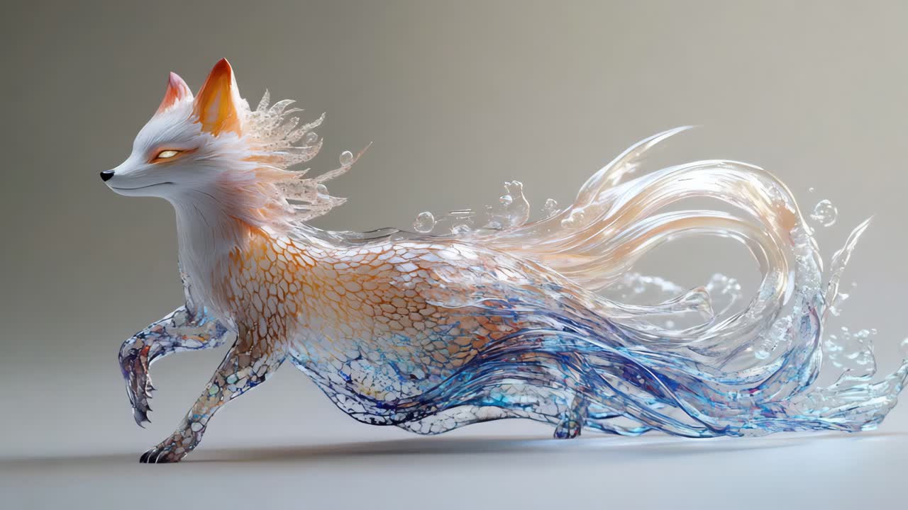 Mythical Water Fox