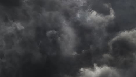 Dramatic-dark-sky-of-a-severe-thunderstorm-on-the-sky