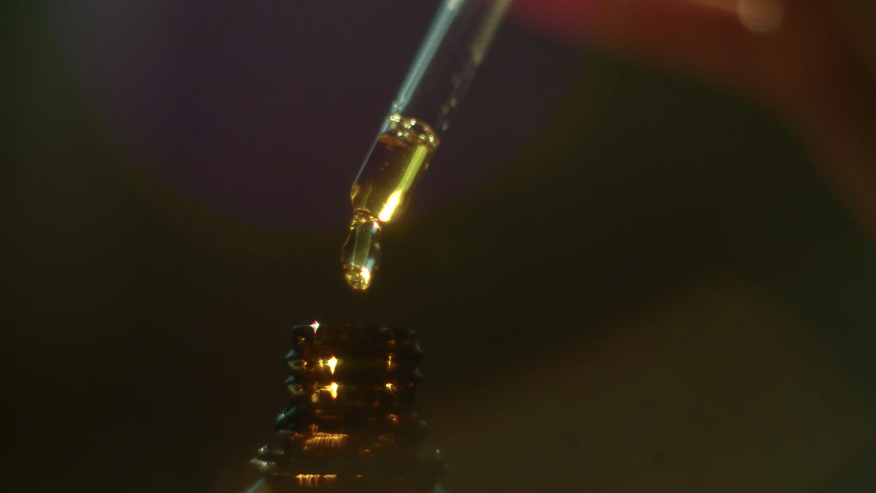 Applying Liquid With Dropper