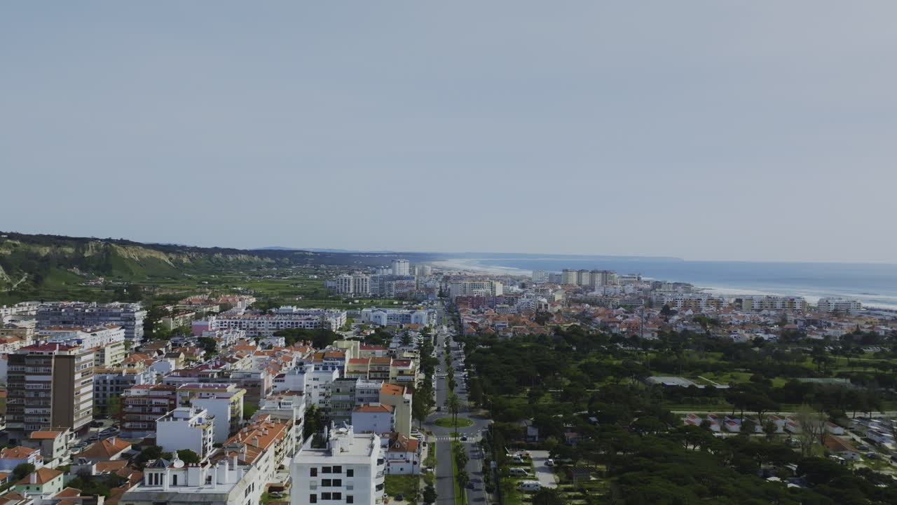 дрон, снятый с коста-да-капарика.