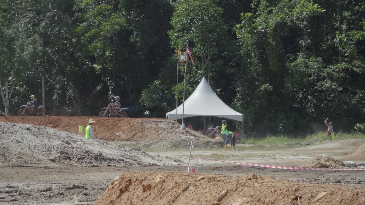 Serikin Bau Dirt Bike Race,Kuching,Borneo.