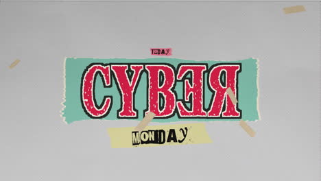 Animation-intro-text-Cyber-Monday-on-hipster-and-grunge-background