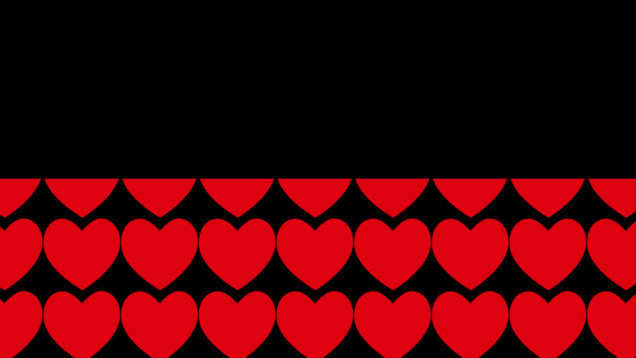 animación de fondo con marca de corazón gráficos de movimiento