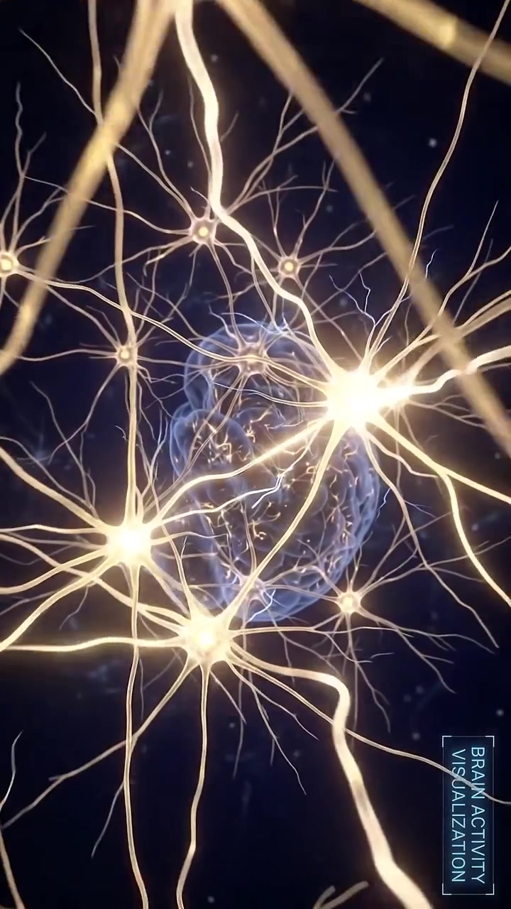 Wizualizacja 3D ludzkiej aktywności mózgu i połączeń sieci neuronowych