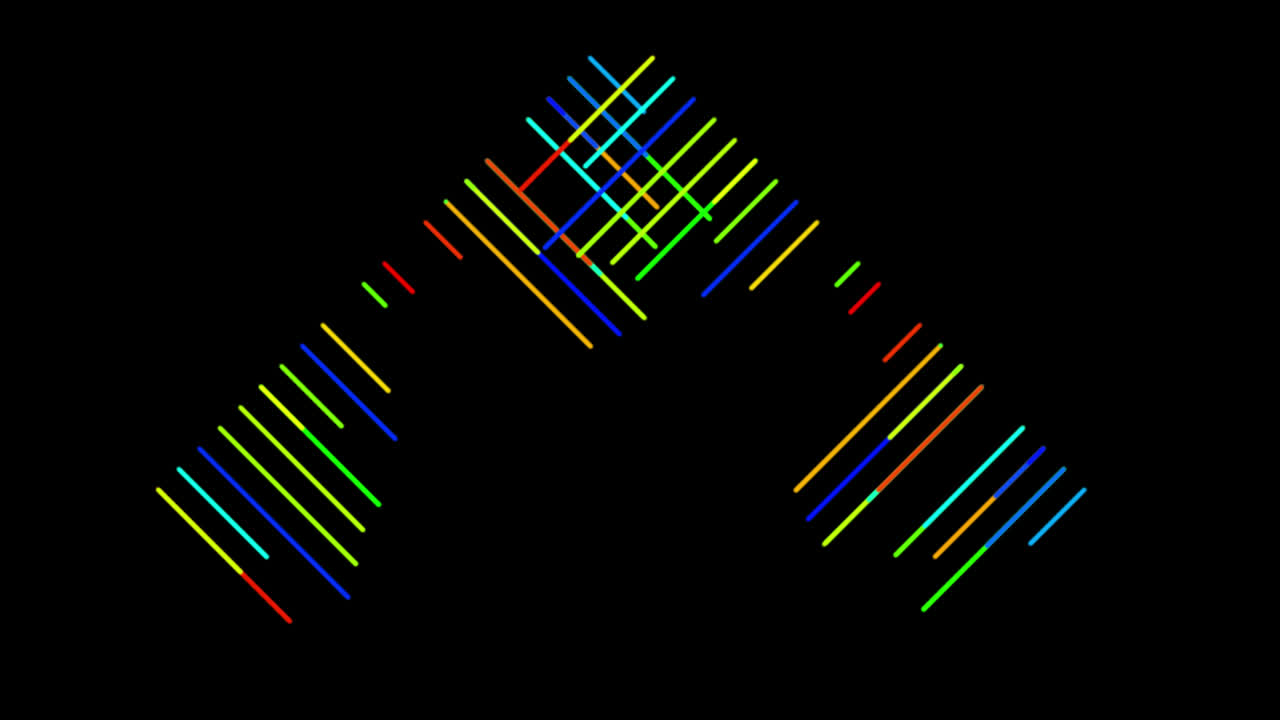 다채로운 추상적인 기하학적 디자인