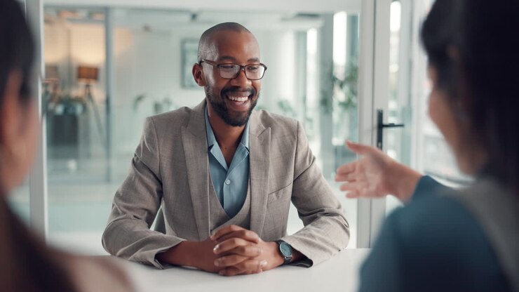 Business Meeting and Handshake