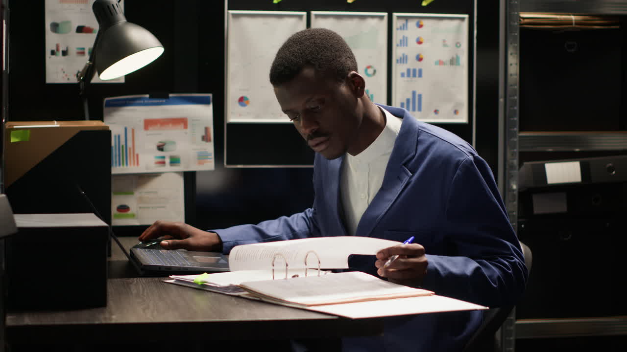 Man working in office