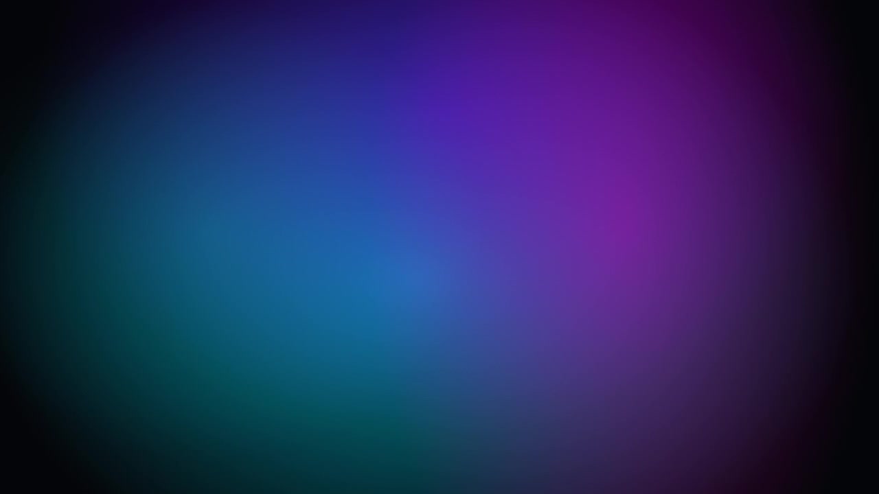 Sfondo sfumato astratto con luce viola e blu cangiante