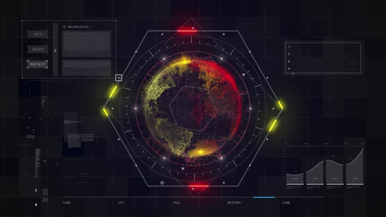 hi technology Abstract Background 4K